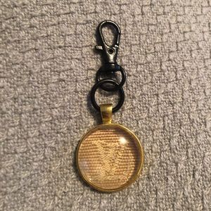 Handmade bag charm/key chain